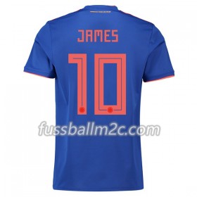 Fußballtrikots Kolumbien James 10 Auswärts Trikotsatz WM 2018